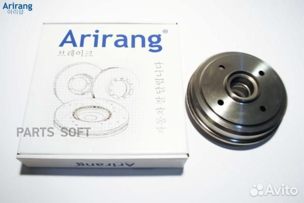 Arirang ARG291012 Барабан тормозной без кольца абс