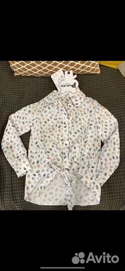 Рубашка для девочки 122