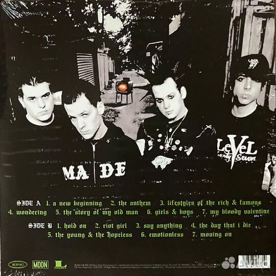 Good Charlotte Young And Hopeless винил цветной