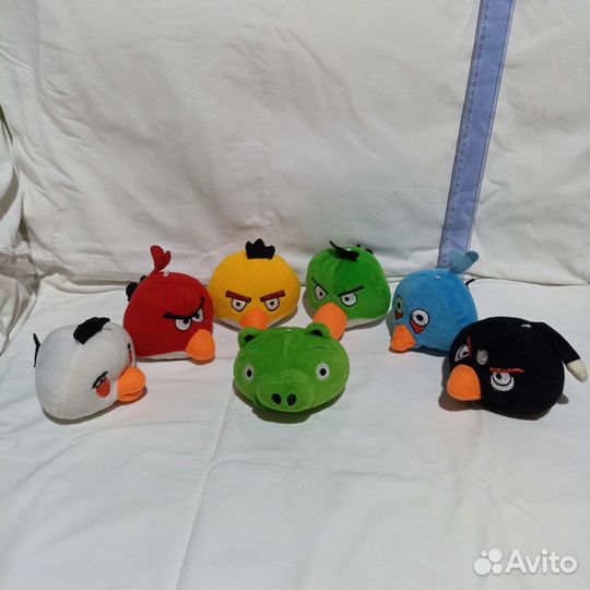 Мягкие игрушки Angry Birds