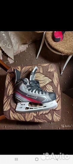 Хоккейные коньки bauer,размер 37.5