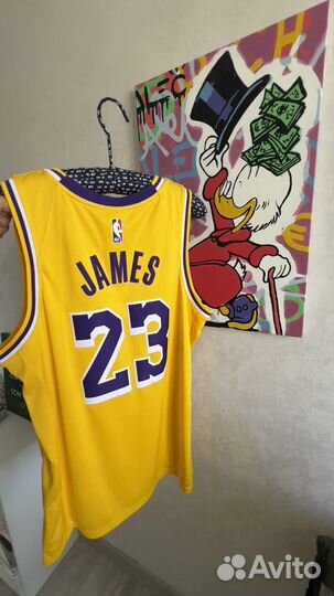 Баскетбольная майка Лейкерс Lakers оригинал