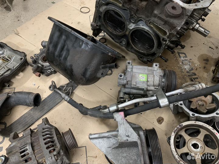 Двигатель ej16 в разбор