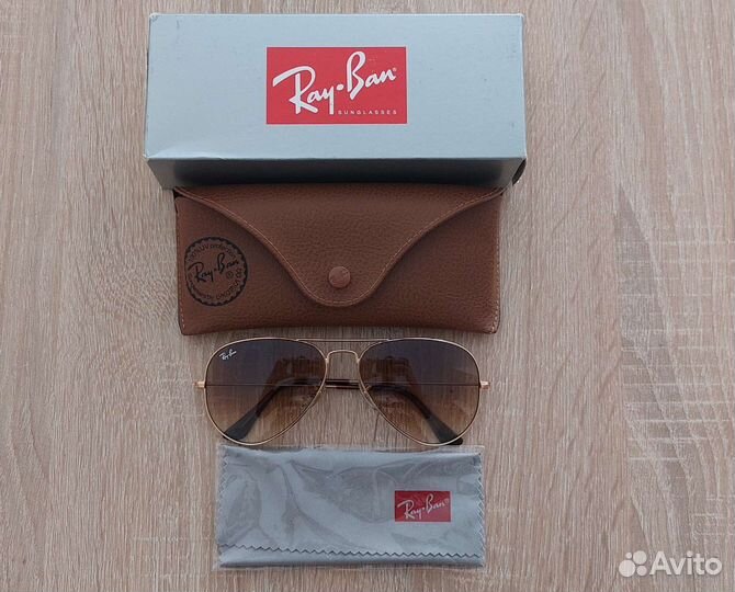 Очки ray ban aviator 3025 001/51 оригинал