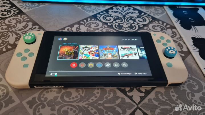 Nintendo Switch Rev.1 прошитая 32Gb + 128Gb MicroS