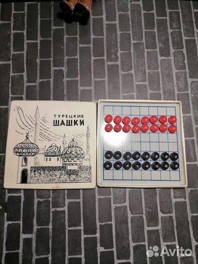 Шашки магнитные СССР