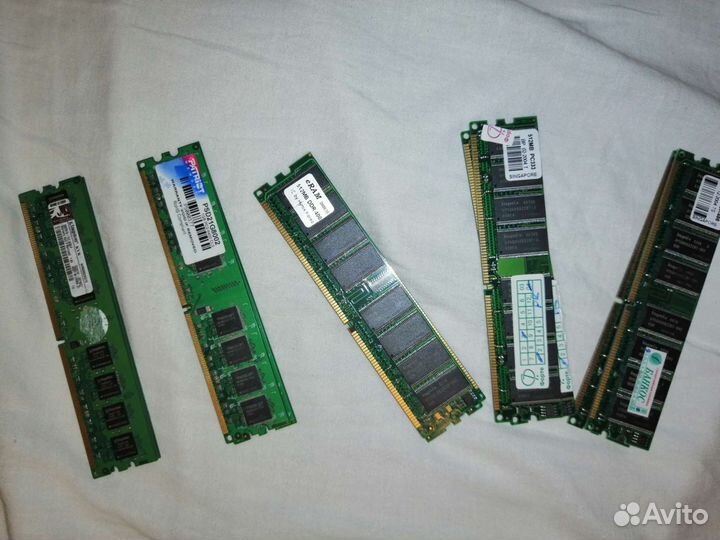 Оперативная память в ассортименте