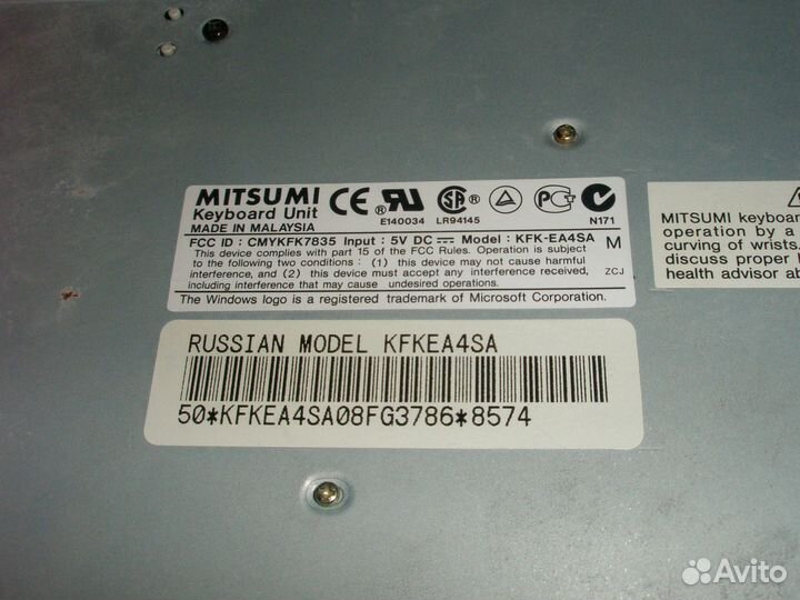 Клавиатура Mitsumi