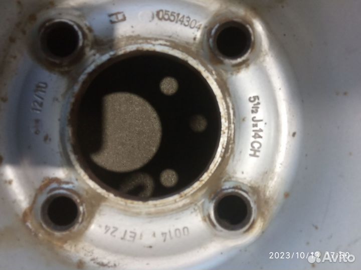 Диск R 14 штампованный