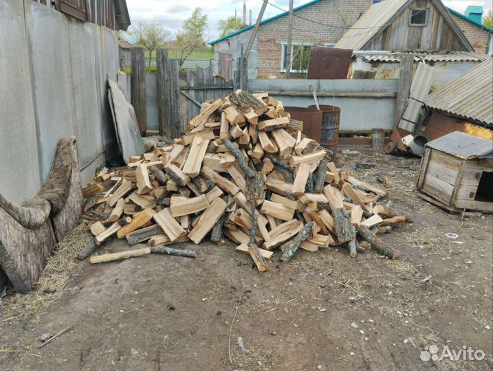 Дрова колотые