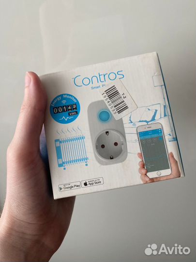 Розетка с вольтметром и управлением wi-fi