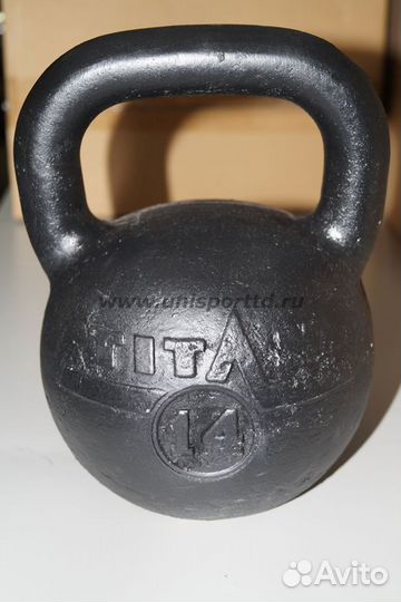 Гиря чугунная 14 кг