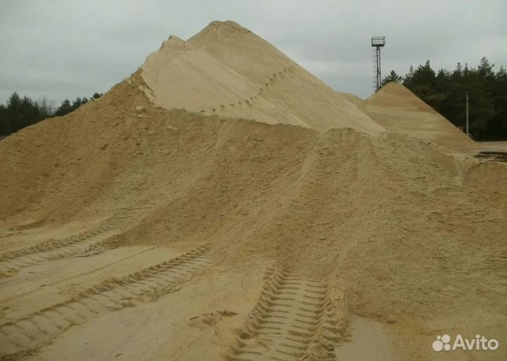 Песок, щебень, земля