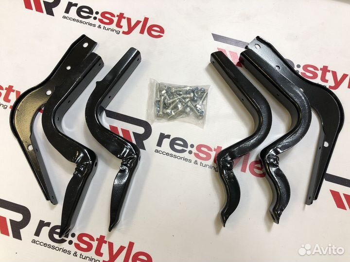 Пороги Toyota Hilux Pick Up с 2016 R1918