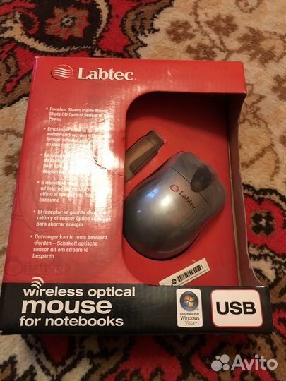 Беспроводная мышь Lablec на пк