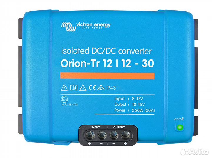 Victron Orion-Tr SMART 12/12-30(360W) DC DC