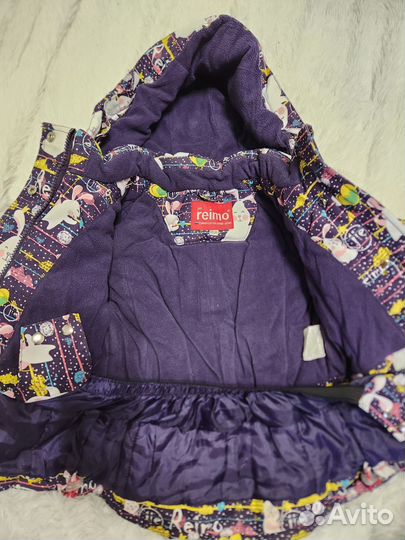 Куртка зимняя для девочки 98