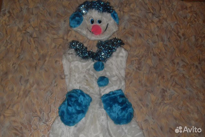 Новогодний костюм Снеговика