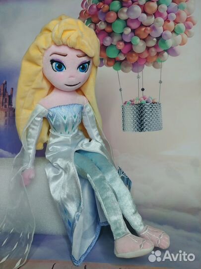 Анна и Эльза - мягконабивные куклы (Дисней, США)