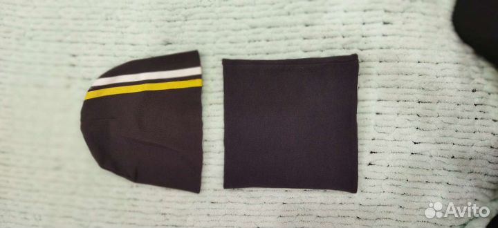 Комплект шапка и снуд