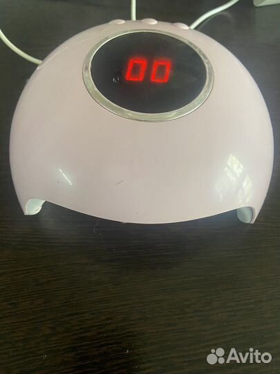 Маникюрный набор с лампой