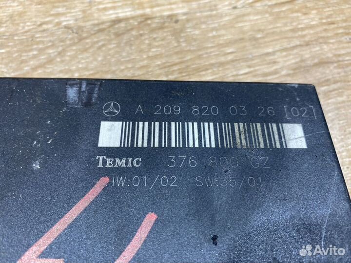 Блок комфорта Mercedes CLK W209 Арт. 100785