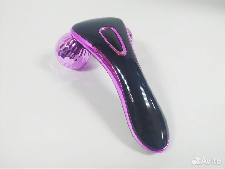 Роликовый массажер для лица и тела