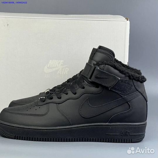 Кроссовки Nike Air Force 1 High (с мехом) (Арт.45619)