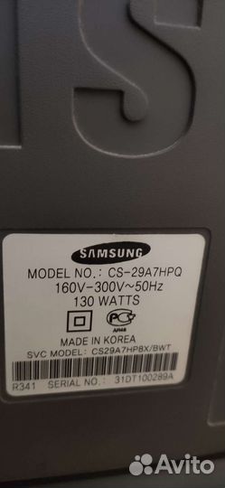 Телевизор Samsung Plano CS - 29a7hpq