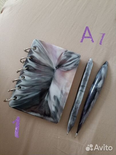 Блокнот на кольцах a5, а6, а7 ручной работы