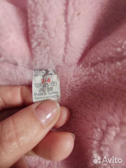 Куртка джинсовая на девочку 3-4 года