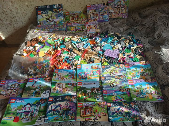 Lego Elves, Minecraft, Disney оригинал россыпью