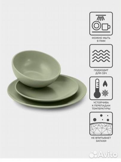 Новый набор столовой посуды (как IKEA)