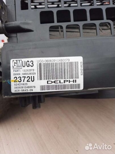 Элементы корпуса отопителя Chevrolet Cruze