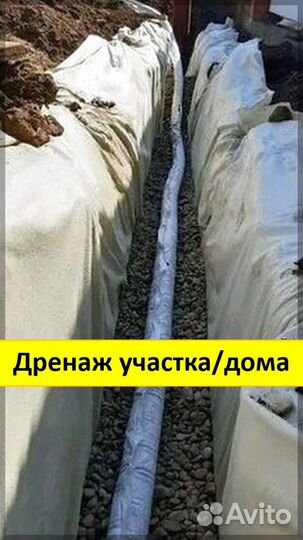 Дренаж участка