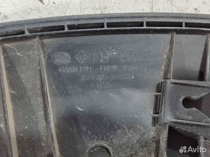 Накладка крыла передняя левая Kia Rio 4 X-Line FB