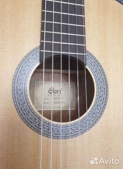 Новая Гитара Cort AC100 OP + новый чехол Phil Pro
