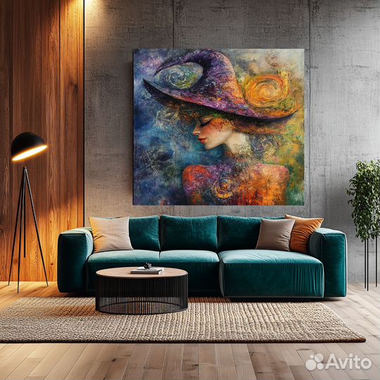 Интерьерная картина Вихрь сновидений Премиум холст
