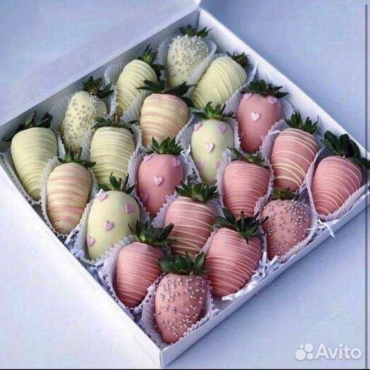 Клубника в коробочке 20шт. 36шт