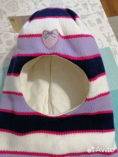 Шапка шлем Котик 5 лет