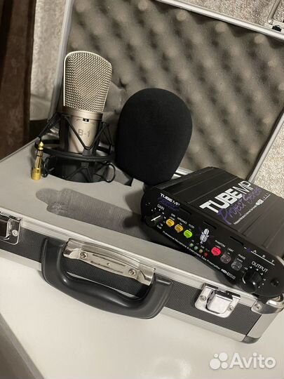 Микрофон behringer B1 + усилитель ART Tube MP