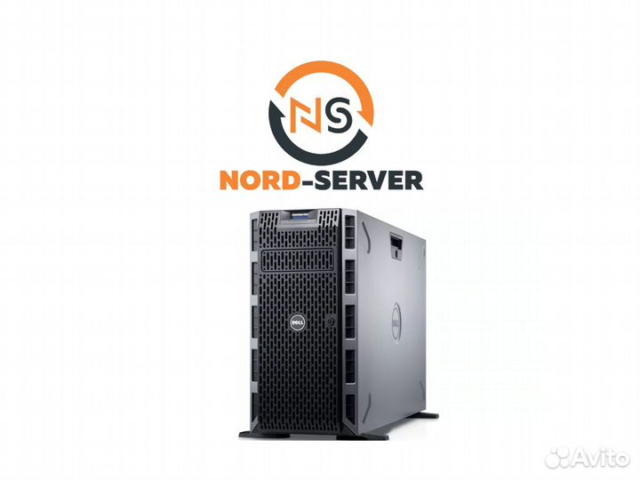 Cервер dell T630 16SFF 2x E5-2680 v4 384GB