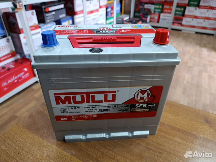 Аккумулятор Mutlu 60 Ач на Kia Hyundai Lexus Mazda