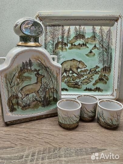 Ликерный набор из фарфора
