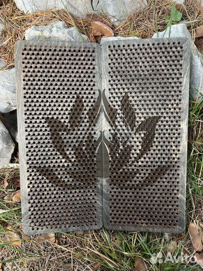 Доска садху медная с медными гвоздями