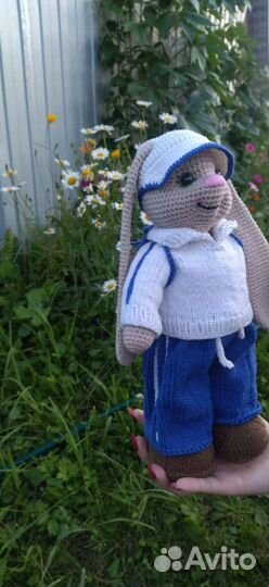 Зайка в стиле тильда