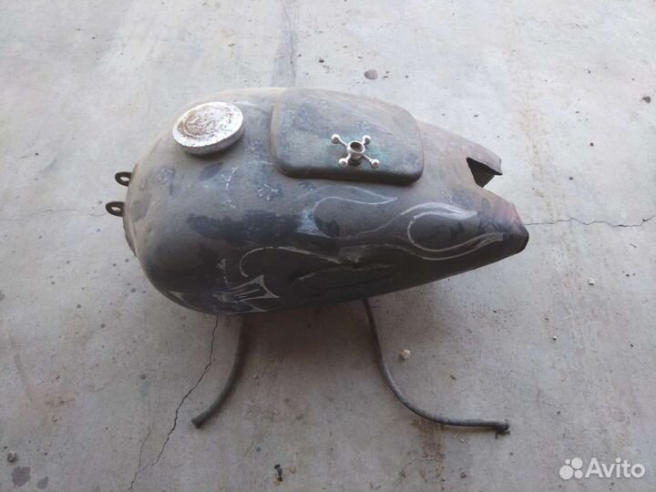 Бак капля с бардачком к750