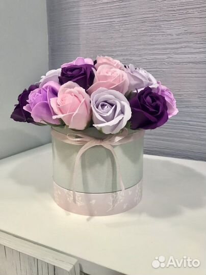 Букет из мыльных роз 25 шт