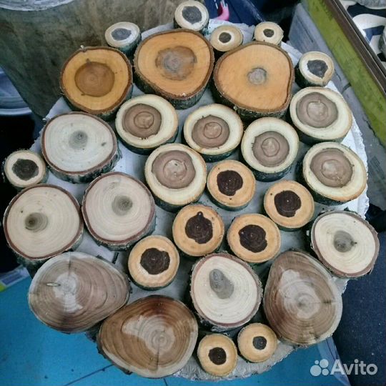 Спилы для декора