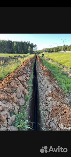 Копка траншей вручную